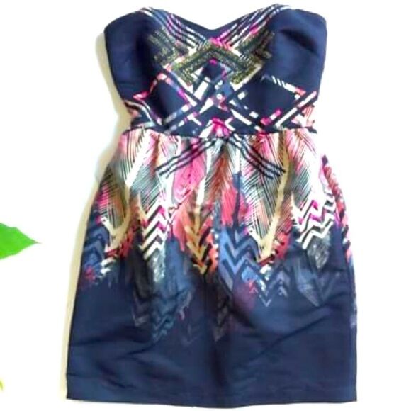 Ecoté strapless dress size S - Picture 1 of 7